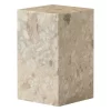 MENU Plinth Table, High, Kunis Breccia Marble