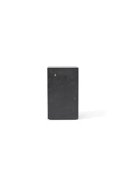 MENU Plinth Table, High, Black Marquina Marble -Furniture Deals Store 7020530 Plinth Tall Black Pack Front