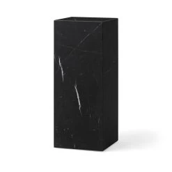 Plinth Pedestal By Menu -Furniture Deals Store 7025530 Plinth Pedestal Nero Marquina angle