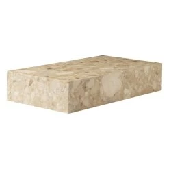 MENU Plinth Grand Table, Kunis Breccia Marble