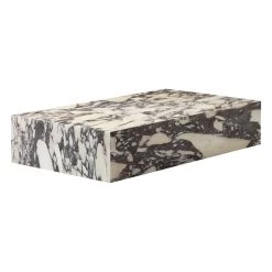 MENU Plinth Grand Table, Calacatta Viola Marble