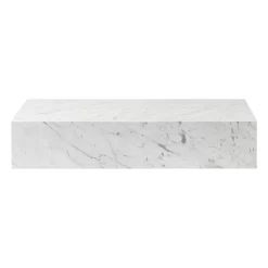 MENU Plinth Grand Table, White Carrara Marble 6 MENU Plinth Grand Table, White Carrara Marble -Furniture Deals Store 7030630 Plinth Grand Carrara Front