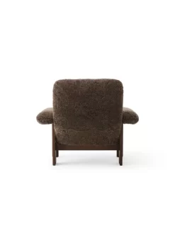 MENU Brasilia Lounge Chair, Dark Stained Oak - Root Sheepskin 8 MENU Brasilia Lounge Chair, Dark Stained Oak - Root Sheepskin -Furniture Deals Store 8054002 001804ZZ Brasili Lounge Chair Dark Stained Oak Sheepskin Root Back