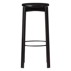 MENU Passage Bar Stool, 75 Cm, Dark Lacquered Oak