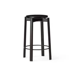Passage Counter Stool By Menu 12 Passage Counter Stool By Menu -Furniture Deals Store 9120959 Passage Counter Stool Dark Lacquered Oak Angle 1