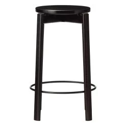 Furniture Deals Store 16 MENU Passage Counter Stool, 65 Cm, Dark Lacquered Oak
