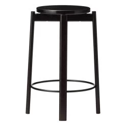 Furniture Deals Store -Furniture Deals Store 9120959 Passage Counter Stool Dark Lacquered Oak Side