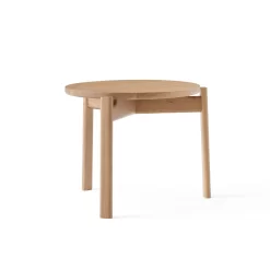 Passage Lounge Table By Menu -Furniture Deals Store 9150039 Passage Lounge Table O50 Natural Oak Angle