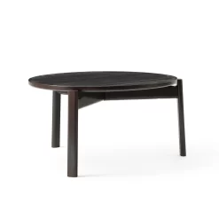 Passage Lounge Table By Menu -Furniture Deals Store 9170959 Passage Lounge Table O70 Dark Lacquered Oak Angle