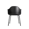 Harbour Chair Unupholstered With Steel Base By Menu