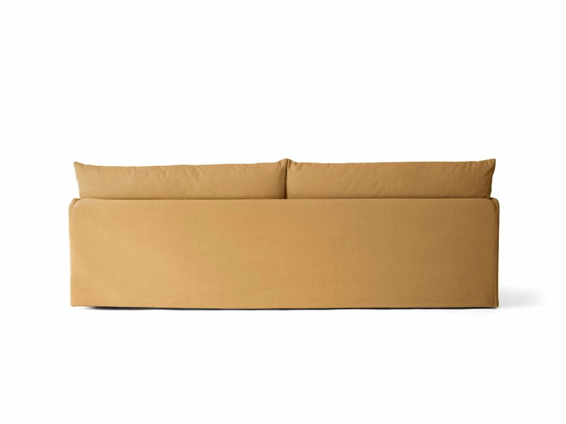 MENU Offset 3-seater Sofa With Loose Cover, Wheat 3 MENU Offset 3-seater Sofa With Loose Cover, Wheat - Image 3