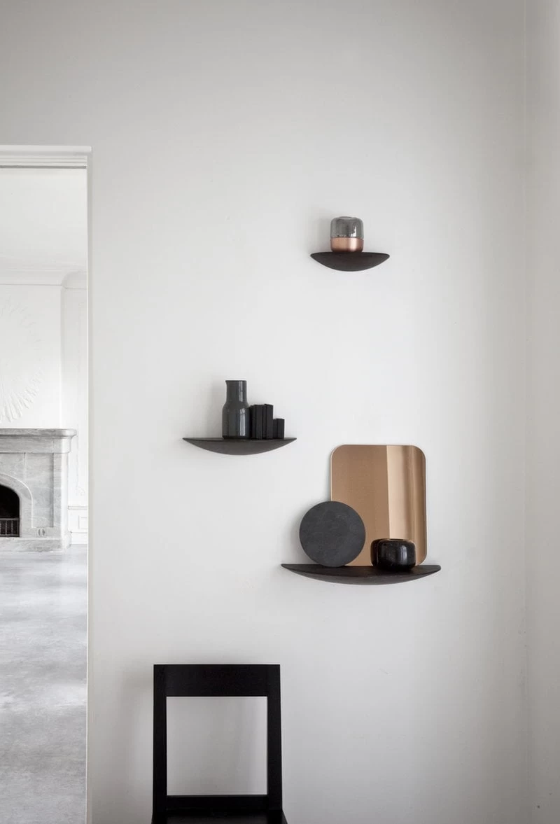 MENU Gridy Fungi Shelf, Large, Black 6 MENU Gridy Fungi Shelf, Large, Black - Image 6