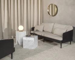 MENU TR Bulb Table/wall Lamp, Brushed Brass - Matte Opal -Furniture Deals Store MENU Plinth2C Septembre2C Darkly Mirror