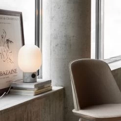 JWDA Table Lamp (Marble) By Menu -Furniture Deals Store MENU JWDA Marble Lamp Synnes Chair