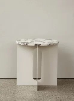 MENU Androgyne Marble Table Top, Off White -Furniture Deals Store MENU Androgyne Side Table 2