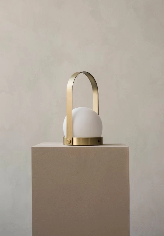 MENU Carrie LED Table Lamp, Brushed Brass 5 MENU Carrie LED Table Lamp, Brushed Brass - Image 5