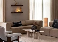 MENU Epoch Shelf 79, Dark Stained Oak - Black 8 MENU Epoch Shelf 79, Dark Stained Oak - Black -Furniture Deals Store MENU Eave Sofa Androgyne Lounge Table Epoch Shelf Torso Table Lamp Portable Hashira Floor Lamp Losaria Pillow