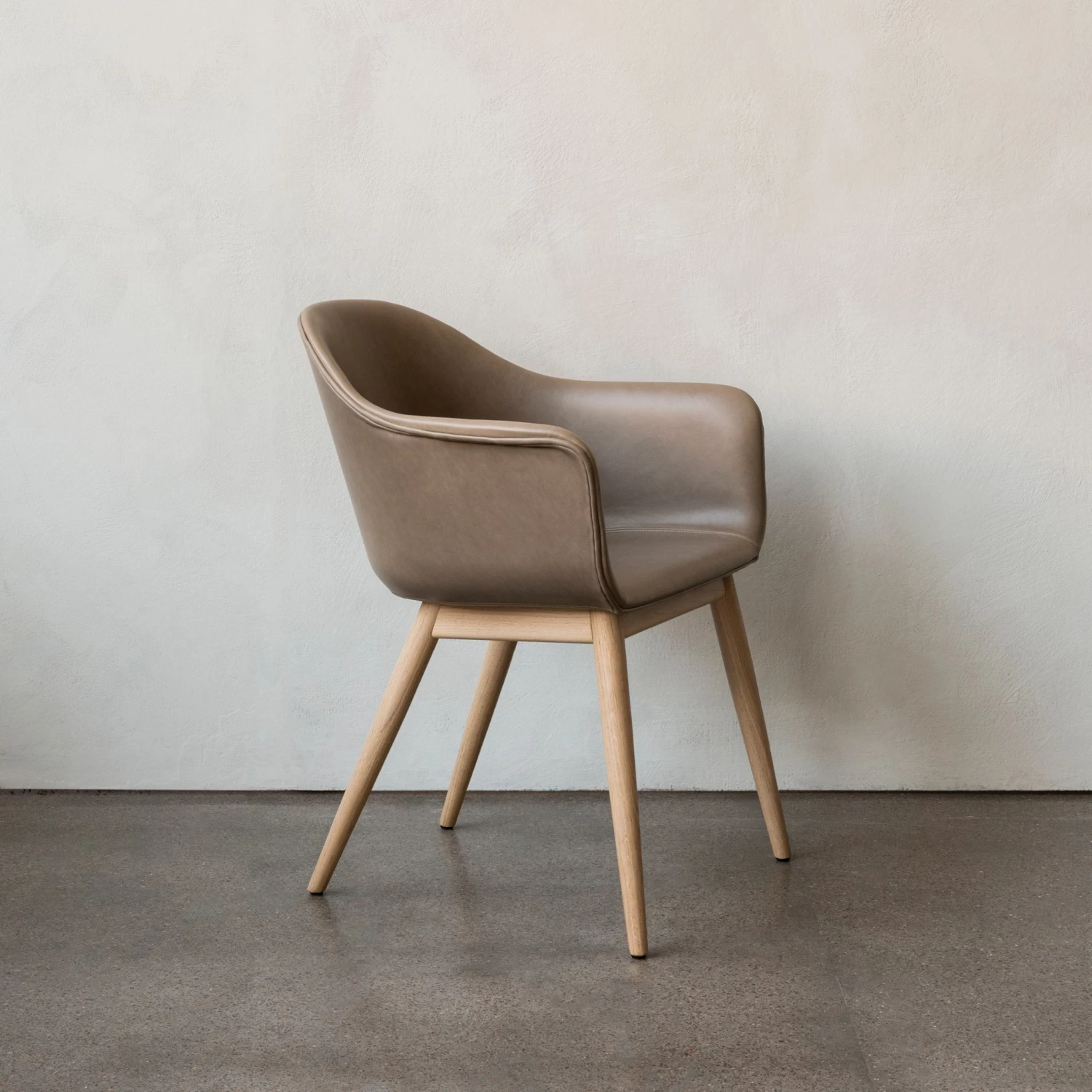 Harbour Chair Upholstered With Wood Base By Menu 6 Harbour Chair Upholstered With Wood Base By Menu - Image 6