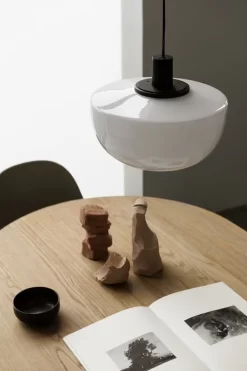 MENU Bank Pendant, Opal -Furniture Deals Store MENU Harbour Dining Side Chair Snaregade Table Bank Pendant 28529