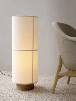 MENU Hashira Floor Lamp, White -Furniture Deals Store MENU Hashira Floor Lamp Harbour Lounge Chair Gravel Rug