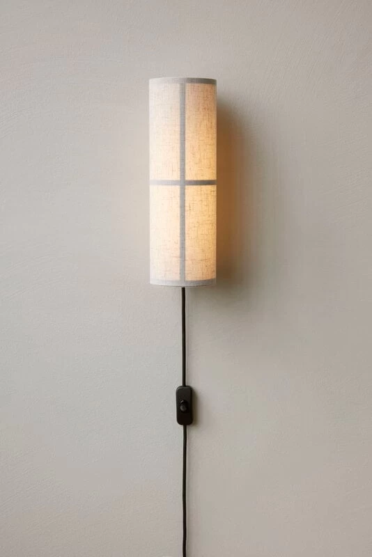 MENU Hashira Wall Lamp, Raw Linen 5 MENU Hashira Wall Lamp, Raw Linen - Image 5