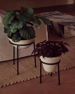 MENU Daiza Planter, 35 X 25 Cm, Ivory -Furniture Deals Store MENU LS Daiza Planters