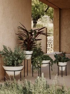 MENU Daiza Planter, 35 X 25 Cm, Ivory -Furniture Deals Store MENU LS Daiza Planters 2