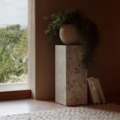 Plinth Pedestal By Menu -Furniture Deals Store MENU LS Plinth Pedestal Plantas Planter
