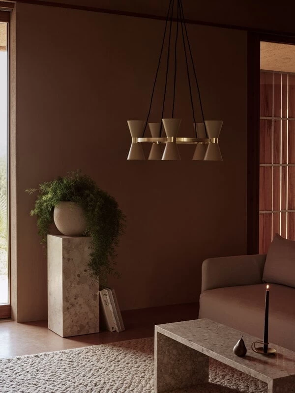 MENU Collector Chandelier 5, Crème - Image 5