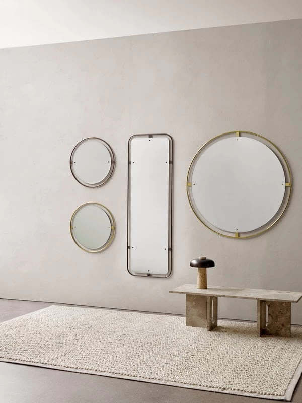 MENU Nimbus Mirror 110 Cm, Polished Brass - Image 6