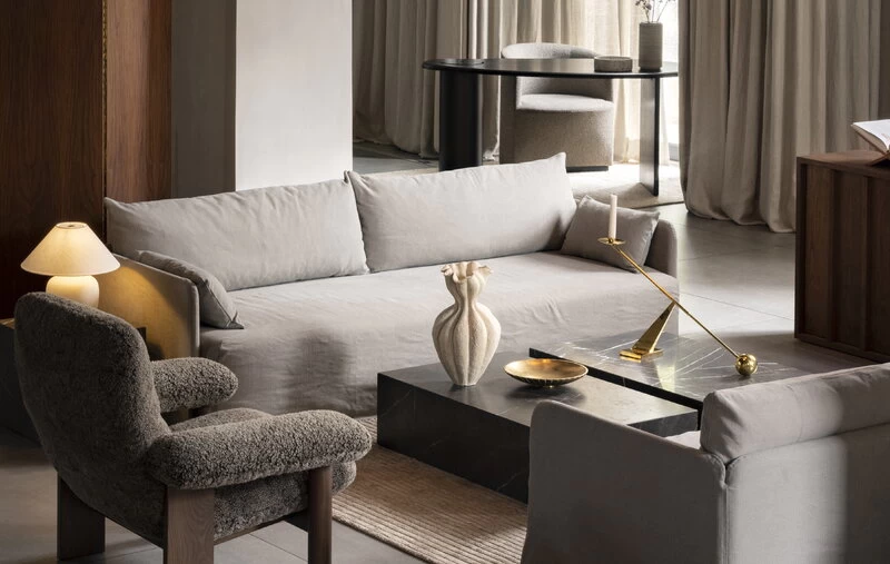 MENU Interconnect Candle Holder, Polished Brass - Image 6