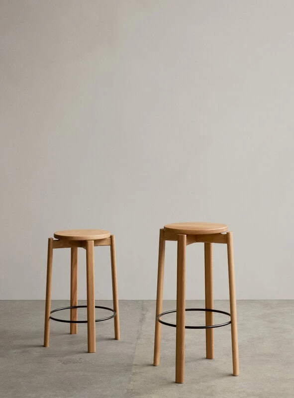 MENU Passage Counter Stool, 65 Cm, Oak 4 MENU Passage Counter Stool, 65 Cm, Oak - Image 4