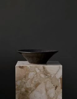 MENU Triptych Ceramic Bowl, 30 Cm, Mocha 10 MENU Triptych Ceramic Bowl, 30 Cm, Mocha -Furniture Deals Store MENU Plinth Tall Triptych Bowl