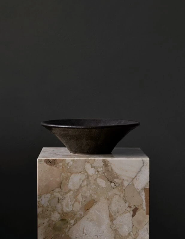 MENU Triptych Ceramic Bowl, 30 Cm, Mocha 5 MENU Triptych Ceramic Bowl, 30 Cm, Mocha - Image 5