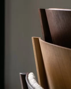 MENU Ready Chair, Red Stained Oak -Furniture Deals Store MENU Ready Dining Chair 3 VS