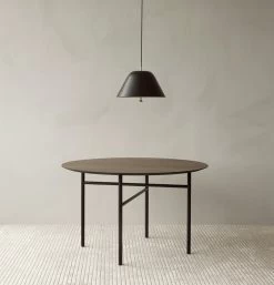 MENU Levitate Pendant, 40 Cm, Black - Brass -Furniture Deals Store MENU Snaregade Dining Table Round Levitate Pendant Houkime Rug