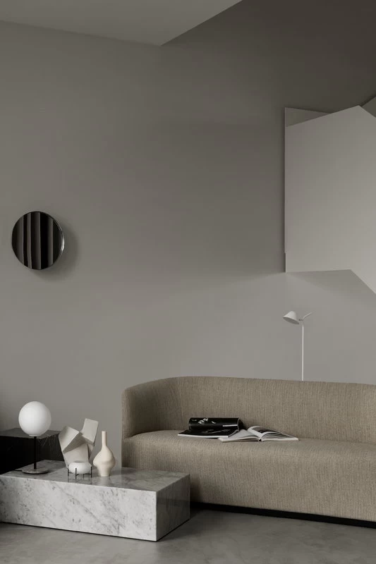 MENU TR Bulb Table Lamp, Grey Marble - Matte Opal 3 MENU TR Bulb Table Lamp, Grey Marble - Matte Opal - Image 3