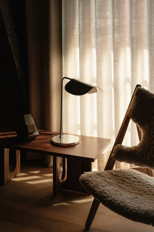 MENU Knitting Chair, Oak - Nature Sheepskin 5 MENU Knitting Chair, Oak - Nature Sheepskin - Image 5