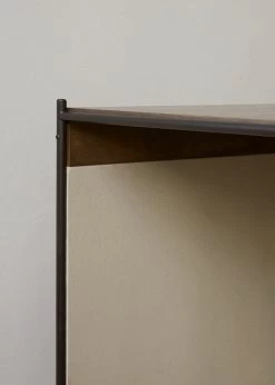 MENU Zet Storage System, H70, Black Steel - Dark Stained Oak -Furniture Deals Store MENU Zet Storagte System 5 1