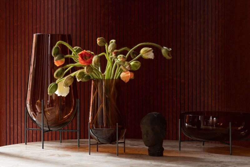 MENU Échasse Vase, Large, Amber 3 MENU Échasse Vase, Large, Amber - Image 3