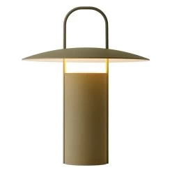 MENU Ray Portable Table Lamp, Dusty Green
