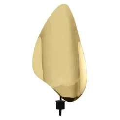 MENU Flambeau Wall Candleholder, 34 Cm, Black - Brass