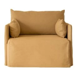 MENU Offset 1-seater With Loose Cover, Wheat