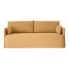 MENU Offset 2-seater Sofa With Loose Cover, Wheat