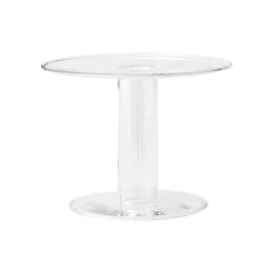 MENU Abacus Candle Holder, 8,5 Cm, Clear Glass