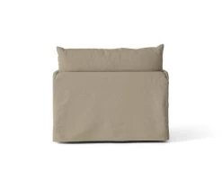 MENU Offset Loose Cover, Poppy Seed -Furniture Deals Store Offset Loose Cover 1 Seater Cotlin Poppy Seed back VS 1