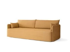 MENU Offset 3-seater Sofa With Loose Cover, Wheat 11 MENU Offset 3-seater Sofa With Loose Cover, Wheat -Furniture Deals Store Offset Loose Cover 3 Seater Wheat VS