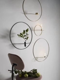 MENU POV Circle Tealight Holder, L, Brass 9 MENU POV Circle Tealight Holder, L, Brass -Furniture Deals Store POV Afteroom Dining Chair Plus