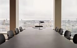 MENU Co Chair With Armrests, Black Oak - Black Leather -Furniture Deals Store The Chard5566