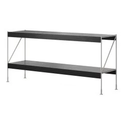 MENU Zet Storage System, H70, Ivory Steel - Black Oak